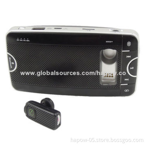 Bluetooth Earphones with Power Bank, Speaker, Recorder and LED Lighter